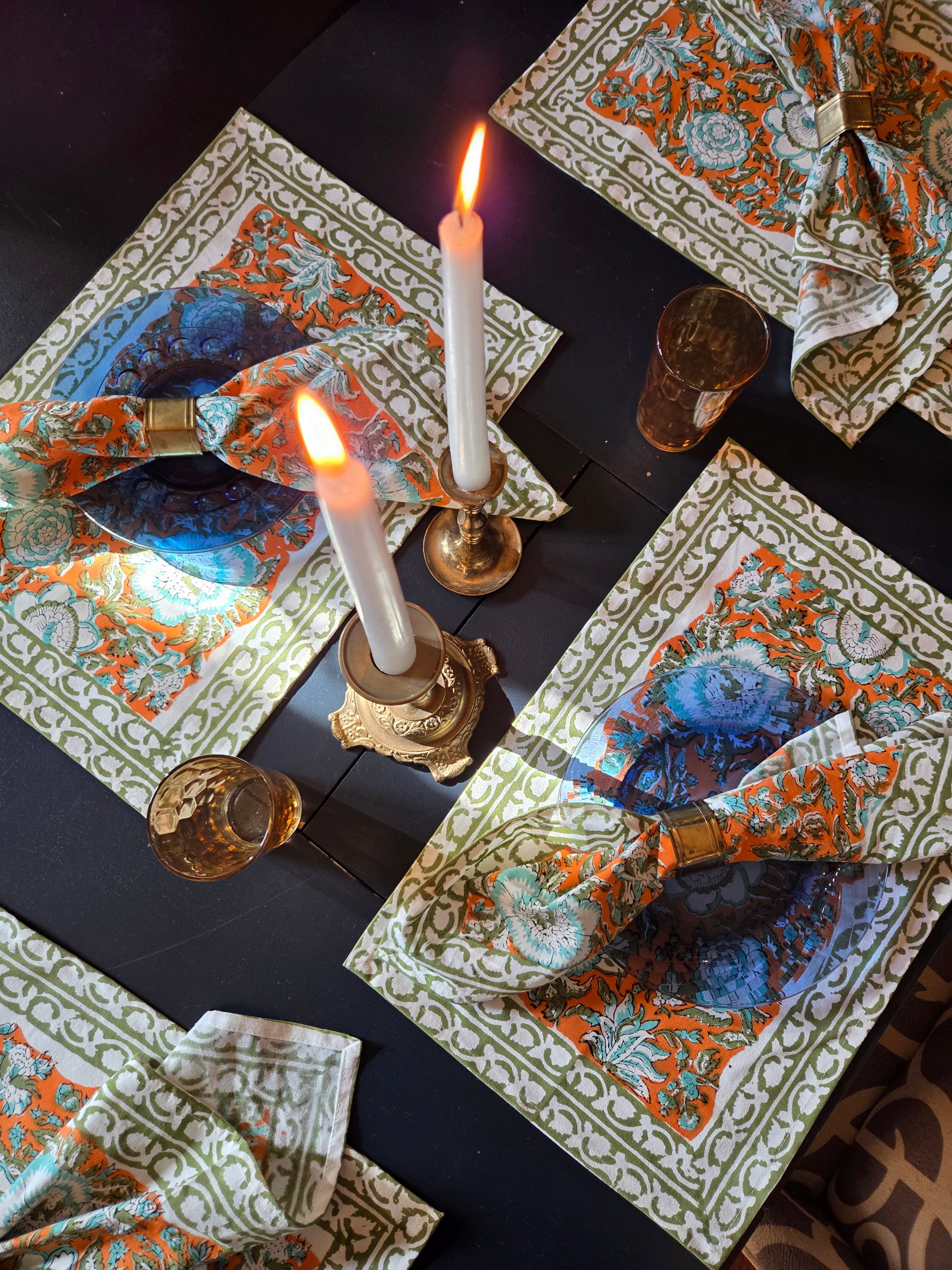 Marigold Manor - Placemats & Napkins (Set of 6)