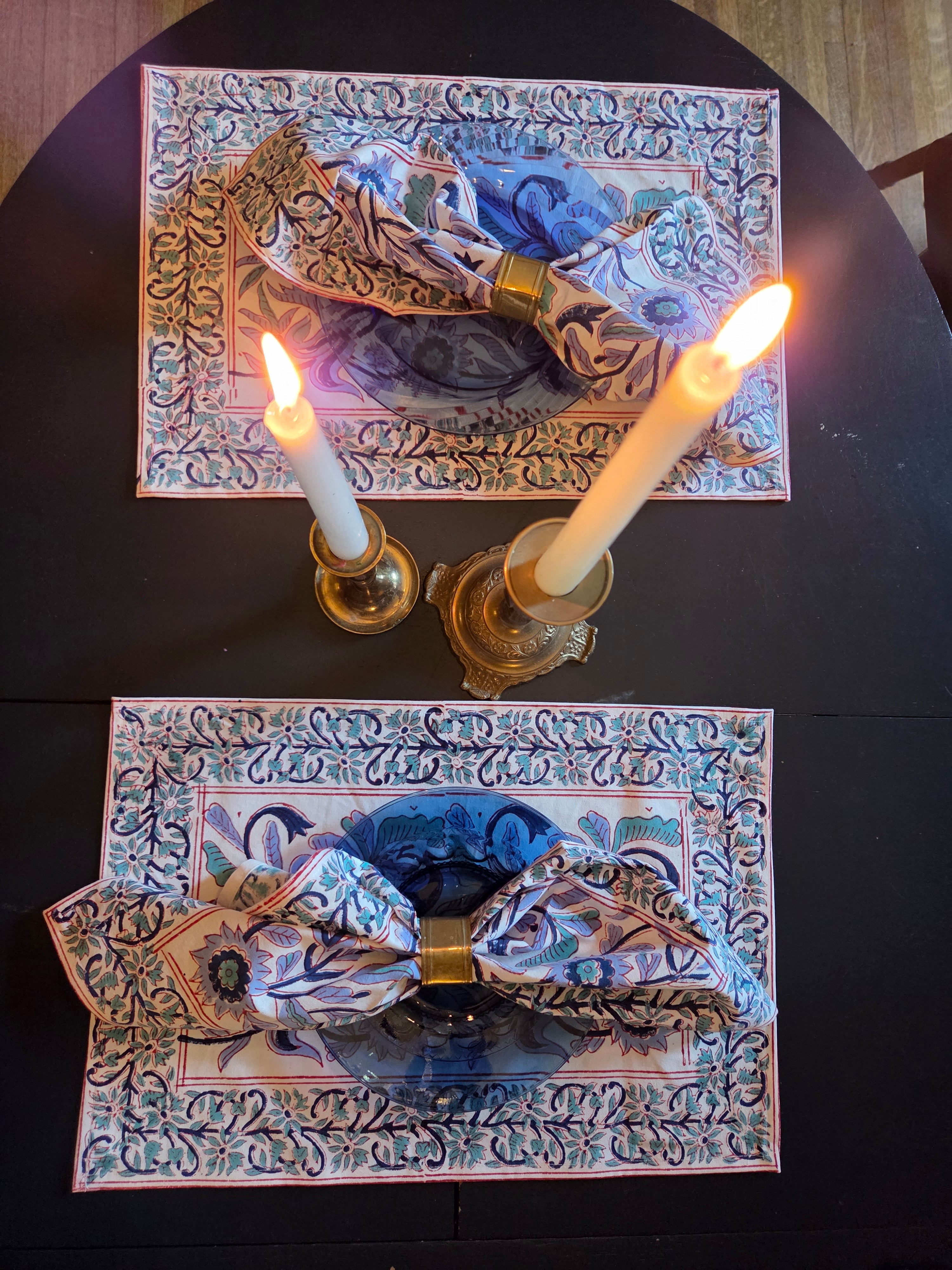 Meadow Lace - Placemats & Napkins (Set of 6)